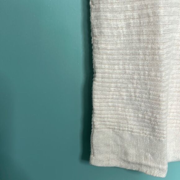 Eileen Fisher Linen Cotton Blend Top - Picture 3 of 8